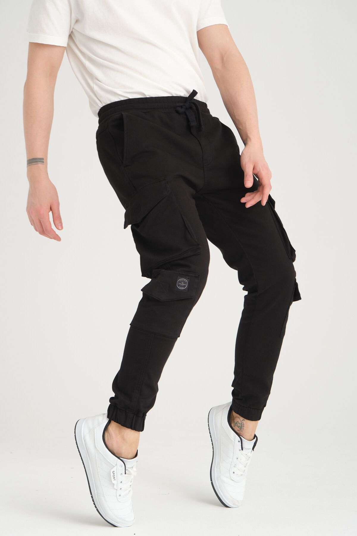 מכנס דגמח שחור